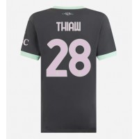 AC Milan Malick Thiaw #28 Rezervni Dres za Ženska 2024-25 Kratak Rukav